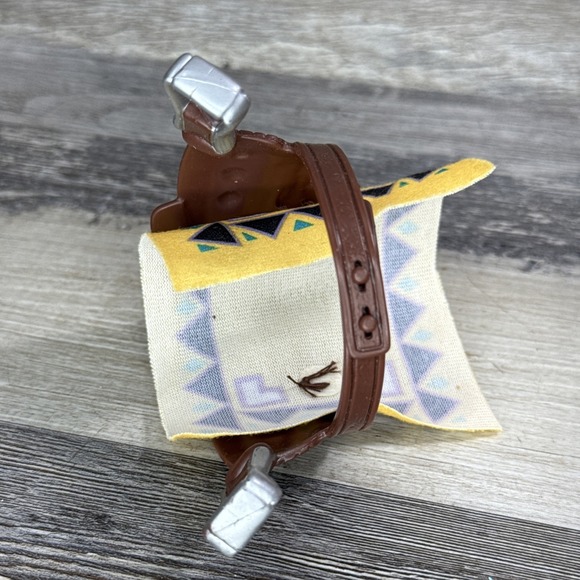Fisher Price Loving Family Aspen Gold Western Horse Saddle, Blanket - Picture 5 of 5